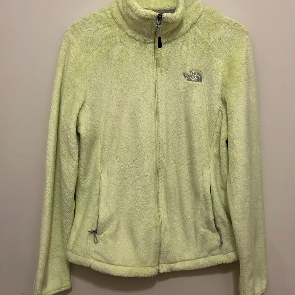 The North Face Osito yellow fleece size medium